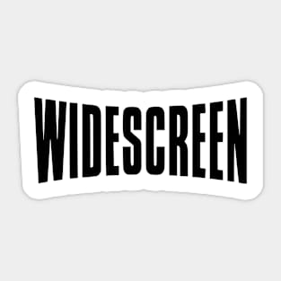 Widescreen logo Sticker